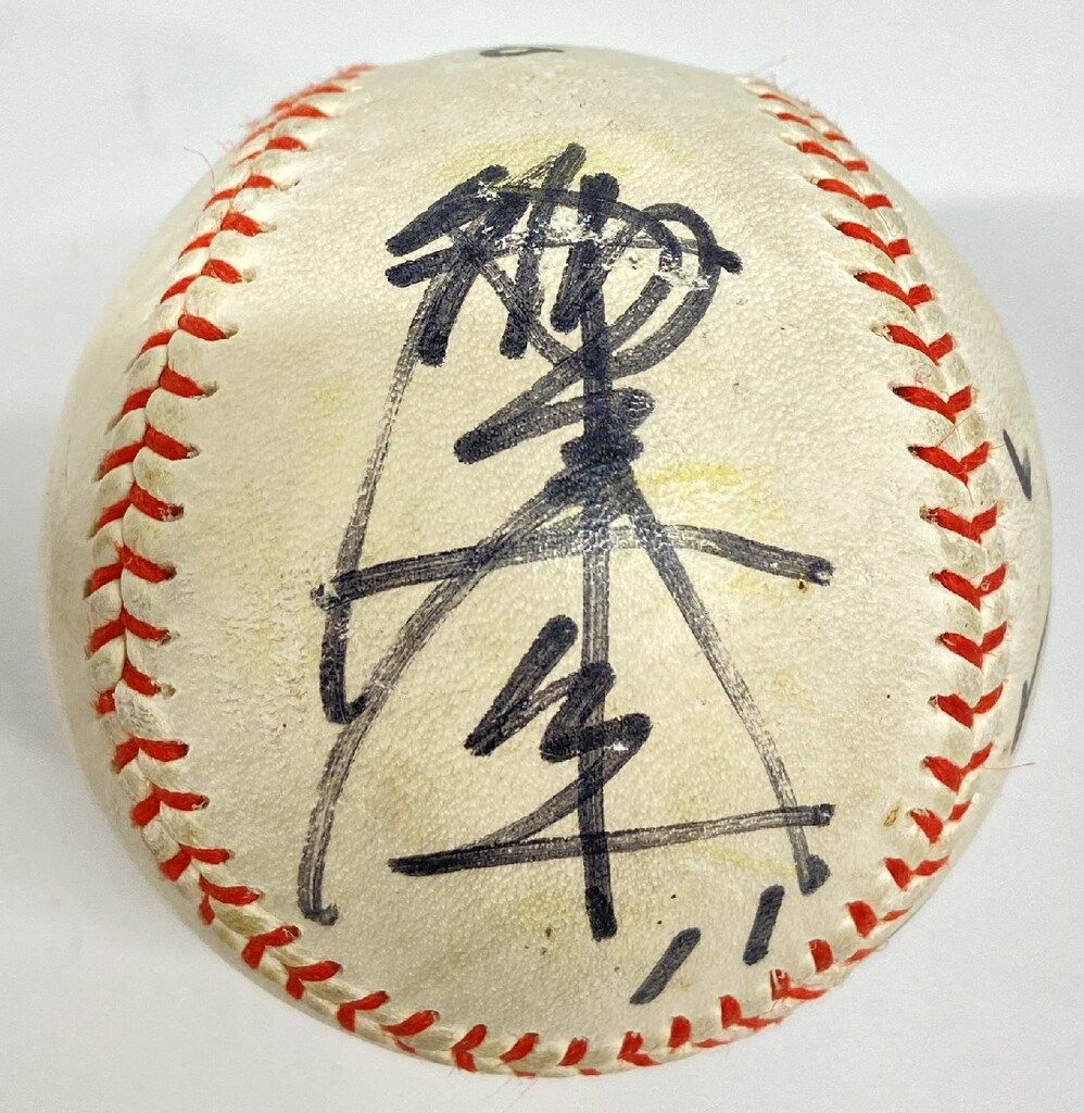 阪急ブレーブス 今井雄太郎・佐藤義則・水谷実雄・片岡新之介 直筆