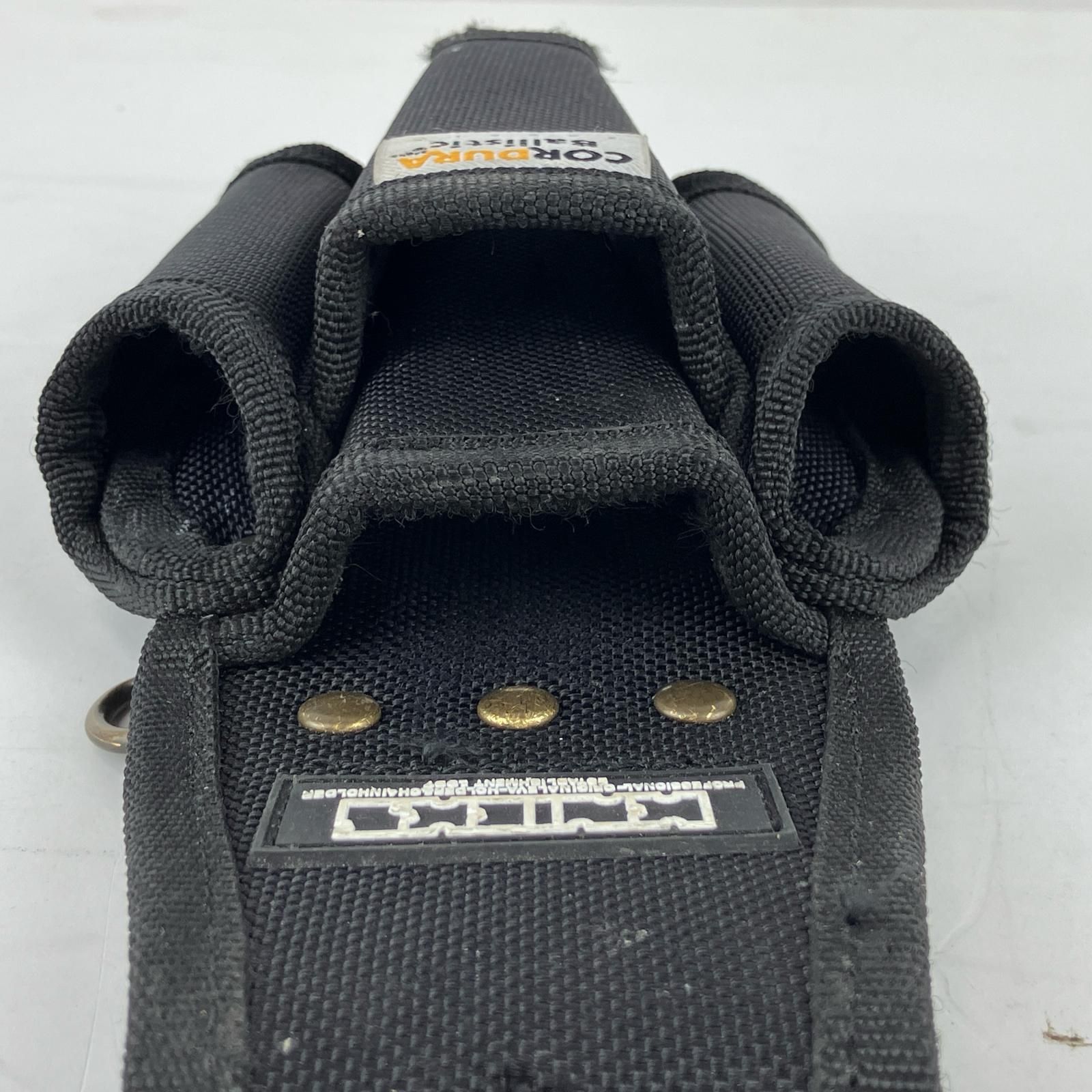 ЗЗKNICKS タイトフィットシリーズ4Pホルダー SUSベルトループ付き TF-401PN ブラック ニックス 腰道具 KNICKS TF-401PN タイトフィットシリーズ EVA