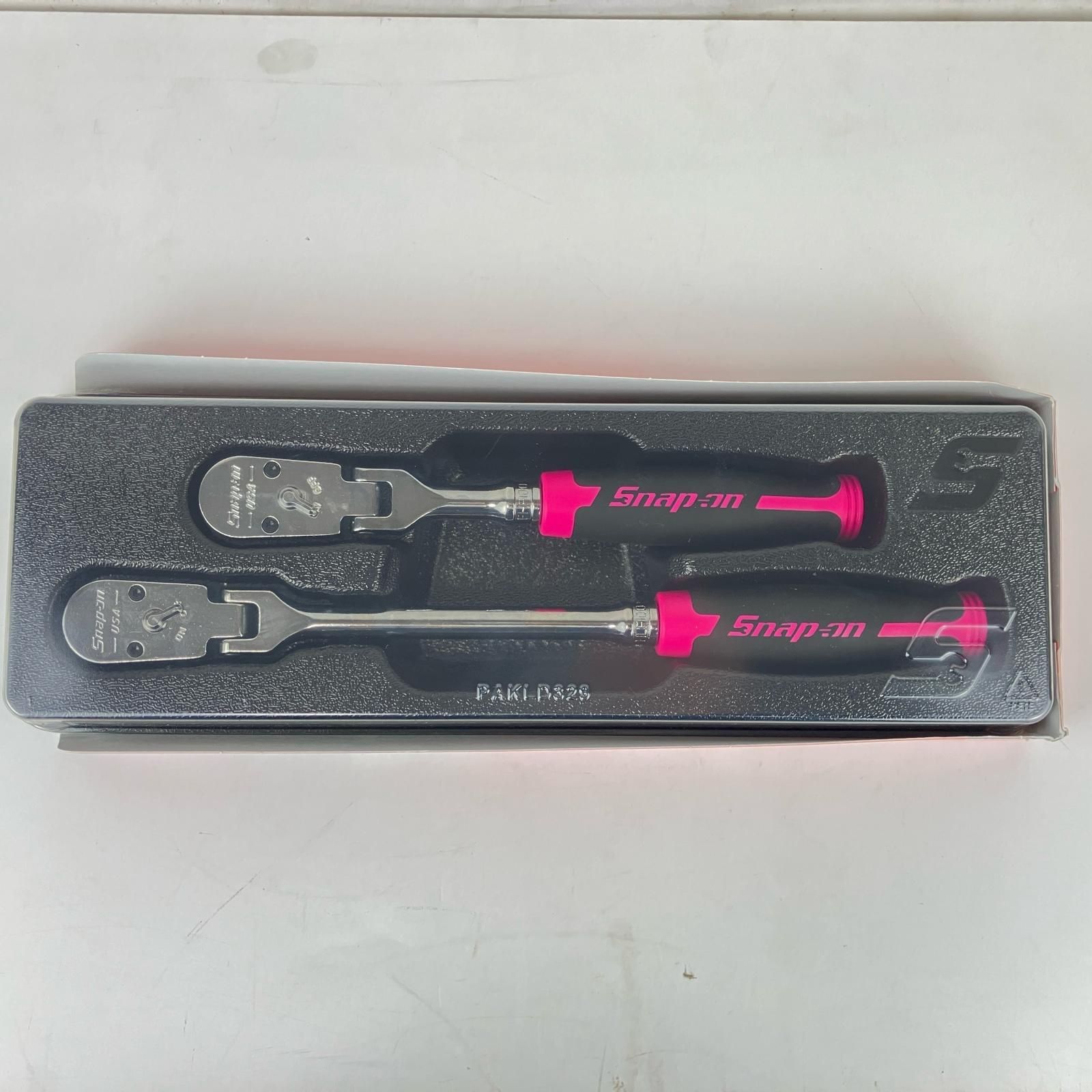 ②スナップオン Snap-on 3/8 sq ラチェットハンドル 