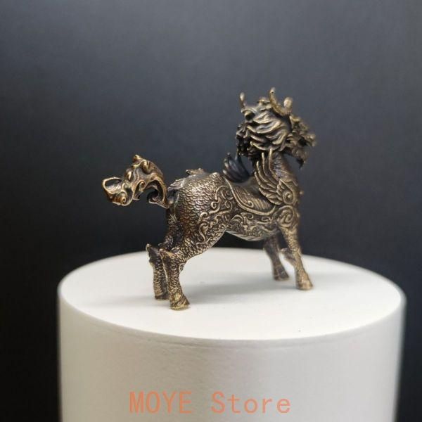 麒麟 山海経 瑞獣 装飾品 工芸品 美術品 置物 - メルカリ