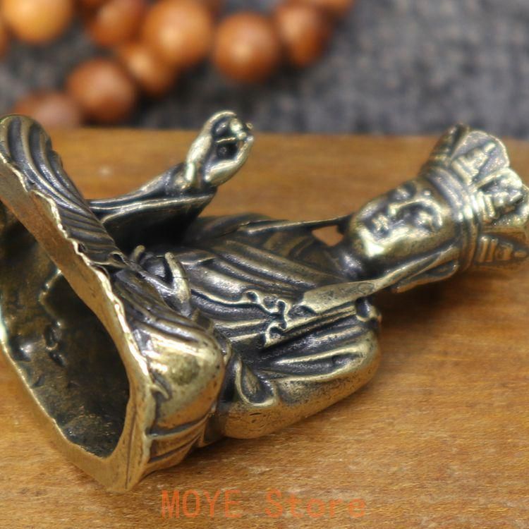 仏教美術 九華山地蔵王仏像 小仏像 銅製 銅器 - メルカリ