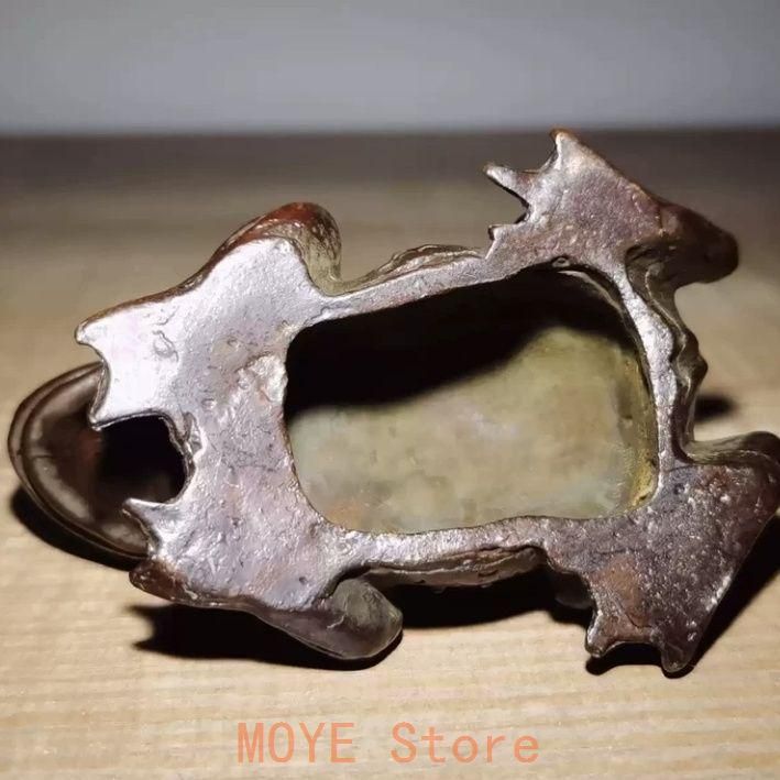 铜器 母子金蟾 轻奢 摆件 装飾品 工芸品 美術品 置物 銅 細工 母子金蟾 茶道 来財飾り 工芸品 美術品 置物 - メルカリ