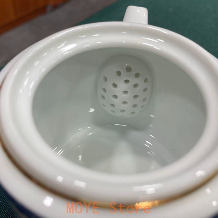 中国茶器 青花纏枝蓮茶壺茶器セットです 新品未使用 - メルカリ