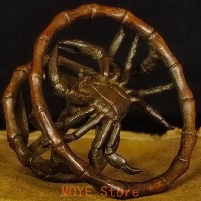 銅 細工 茶道具 香道具 蓋置 置物 カニ 銅製 - メルカリ