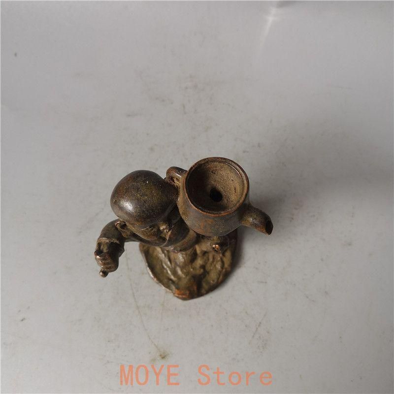 銅器 小坊主 倒流香炉 香挿 香託 茶道具 工芸品 美術品 置物 - メルカリ