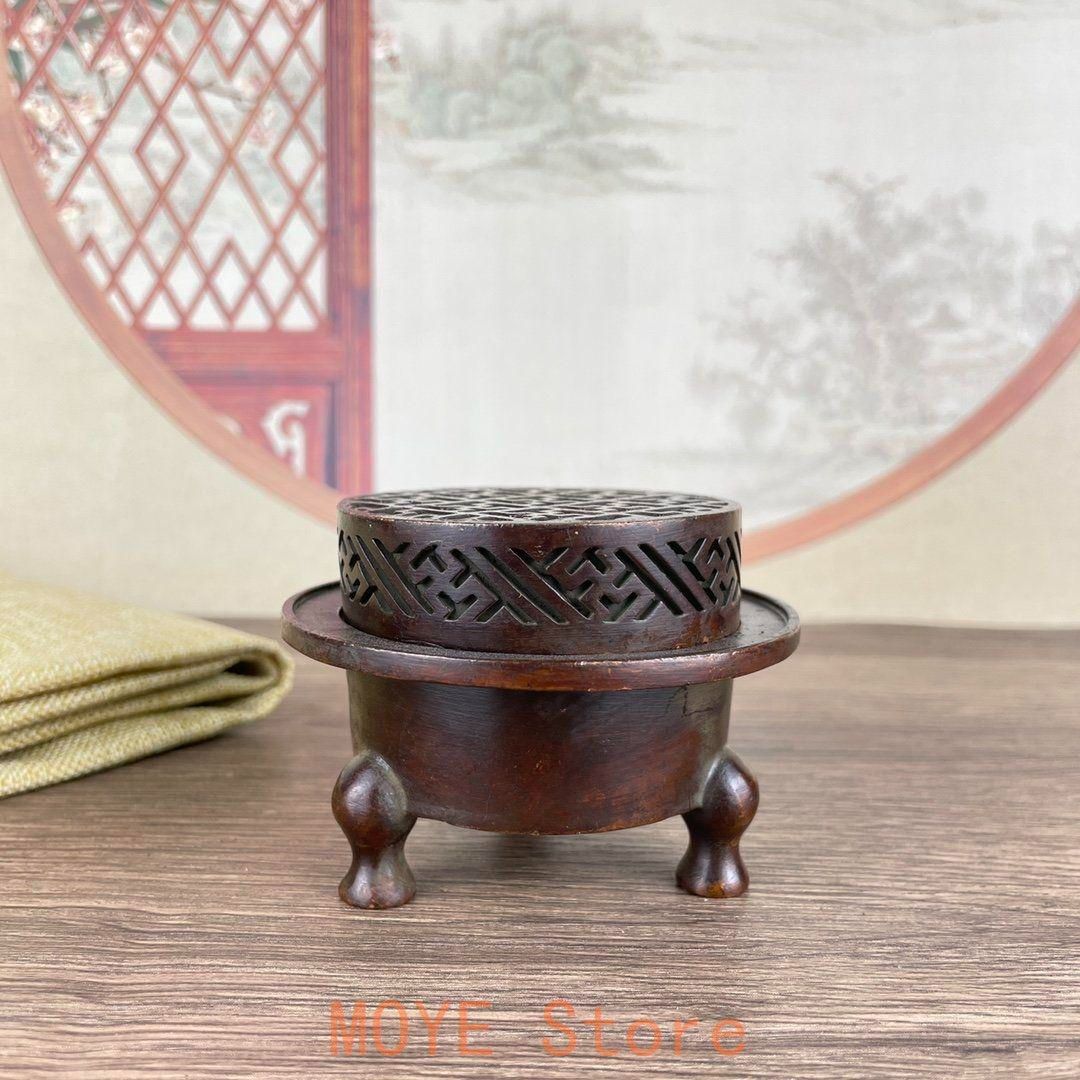 銅製 三足香炉 香道具 工芸品 美術品 置物 【公式通販】