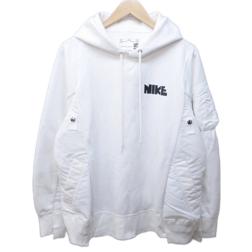 ナイキ NIKE × サカイ sacai コラボ 20AW NRG HOODY 再構築 フーディ