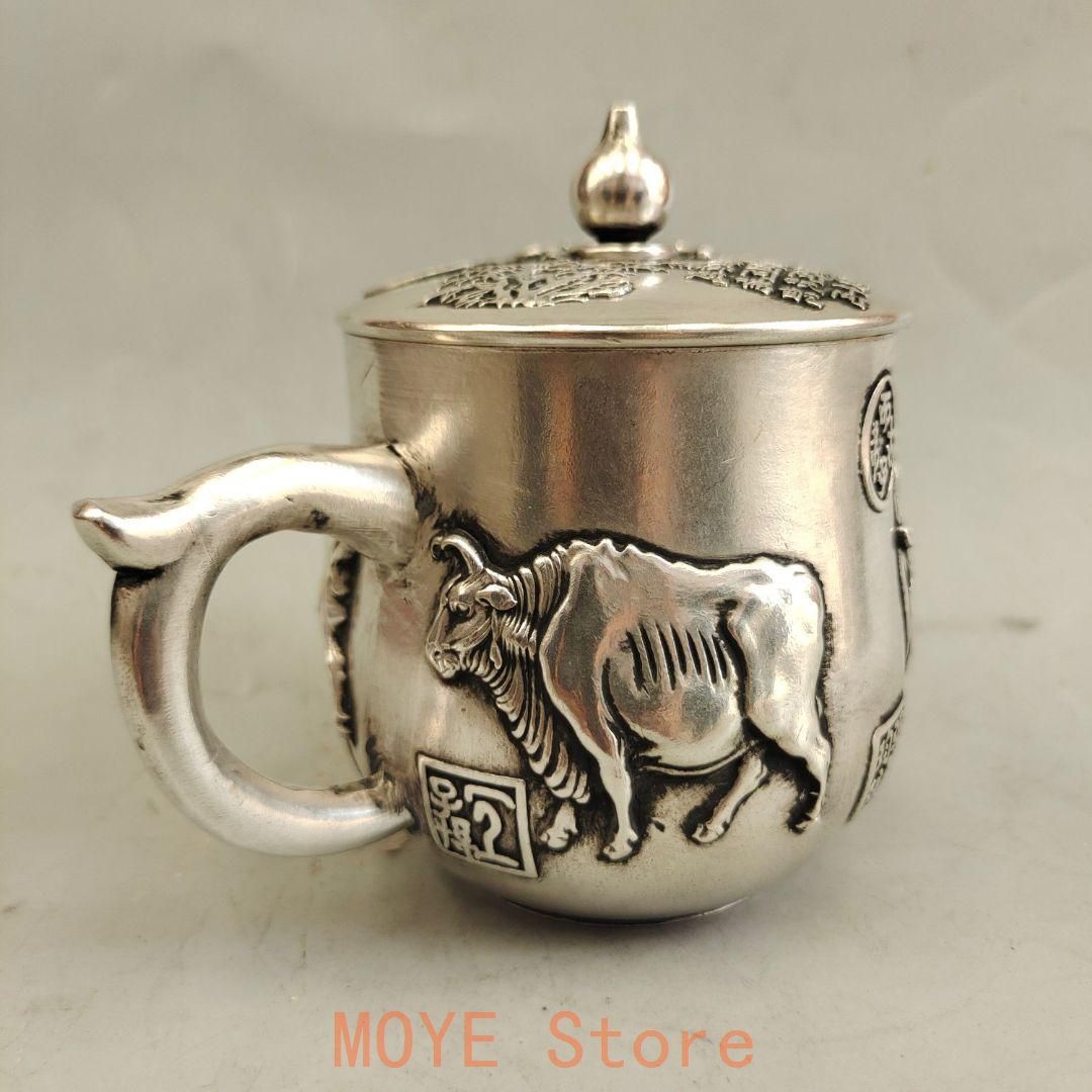 五牛豊登蓋碗 飲茶食器 中国茶器 煎茶道具 現代工芸品美術品 置物 五牛豊登蓋碗 飲茶食器 中国茶器 煎茶道具 現代工芸品美術品 置物