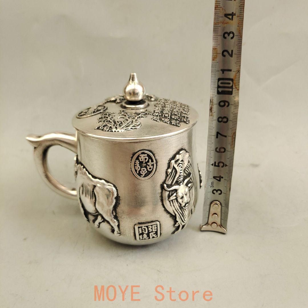 五牛豊登蓋碗 飲茶食器 中国茶器 煎茶道具 現代工芸品美術品 置物 五牛豊登蓋碗 飲茶食器 中国茶器 煎茶道具 現代工芸品美術品 置物