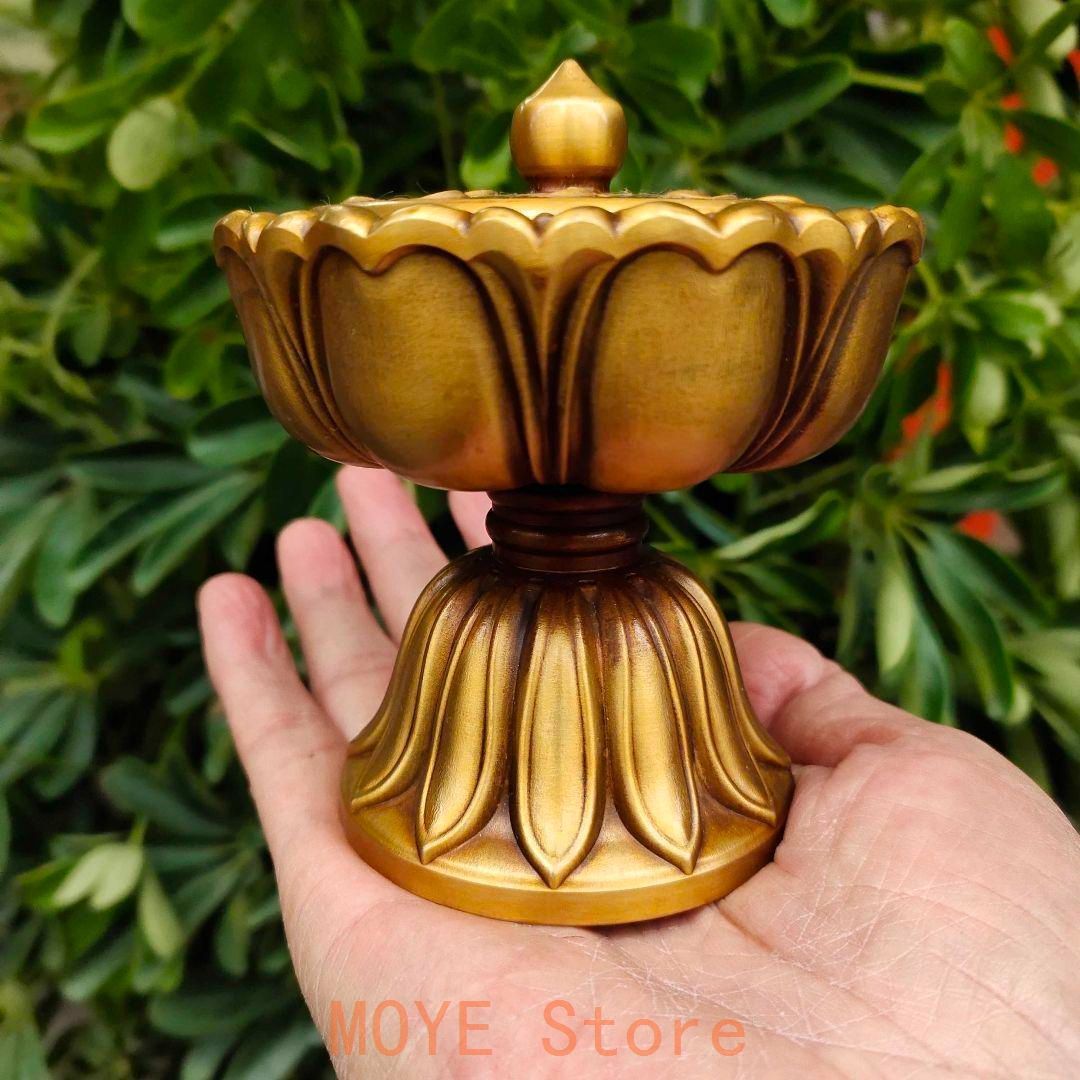 銅 細工 茶道具 香道具 宝蓮灯の薫製香炉 工芸品 美術品 置物 - メルカリ