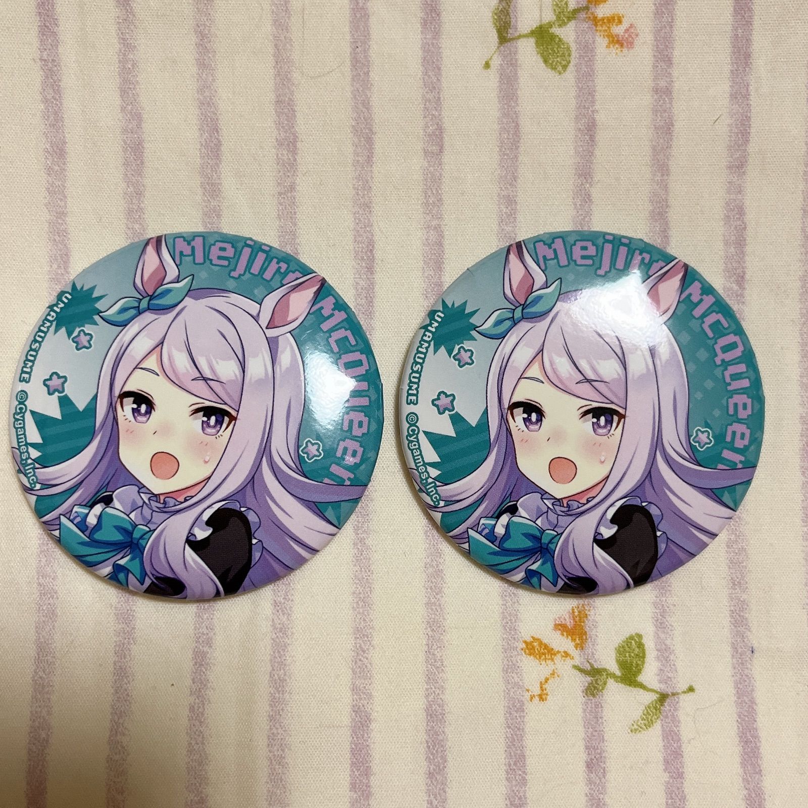 ウマ娘 メジロマックイーン 缶バッジ ウマ娘 熱血ハチャメチャ大感謝祭 缶バッジ メジロマックイーン - メルカリ