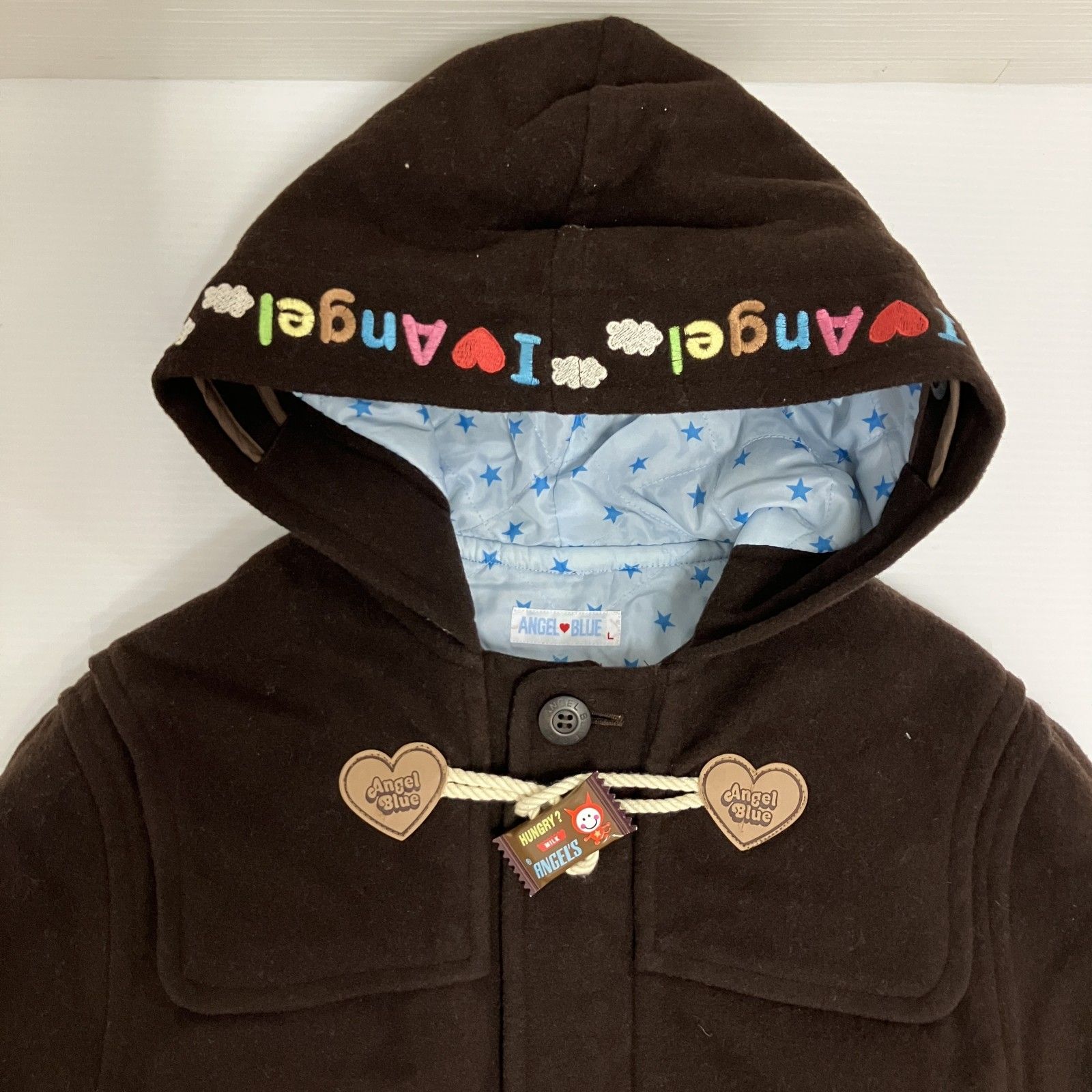 定価29800円エンジェルブルーダッフルコート ◇ ANGEL BLUE エンジェルブルー ダッフルコート ナカムラくん 平成