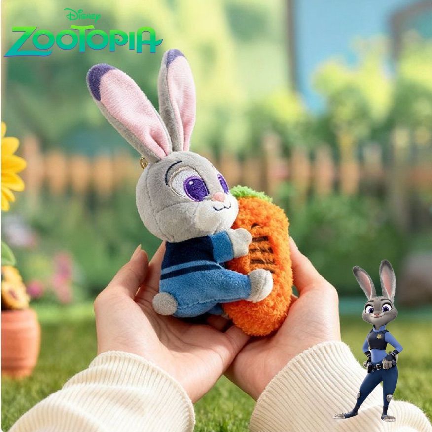 ズートピア ぬいぐるみキーホルダー ジュディ&ニック セット - メルカリ