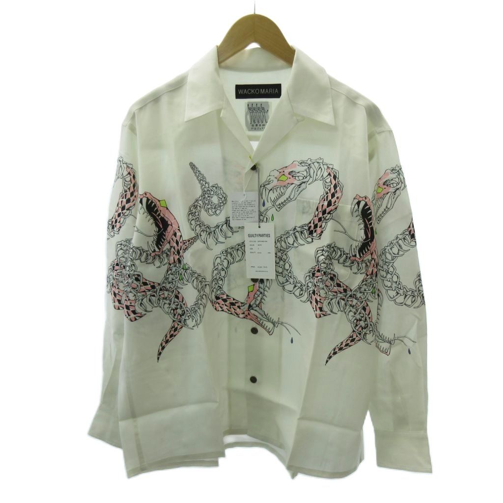 ワコマリア WACKO MARIA 25AW 世界平和 ハワイアンシャツ アロハ ヘビ