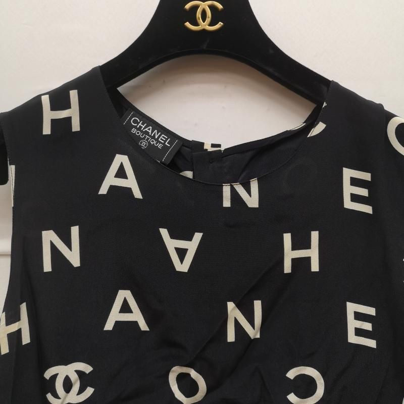 シャネル P07947V05558 97P ココロゴ シルク ノースリーブ ブラウス