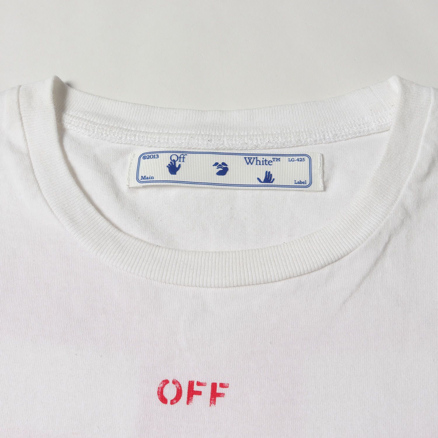 OFF-WHITE オフホワイト Tシャツ ホワイト 白 サイズ:L | 20AW