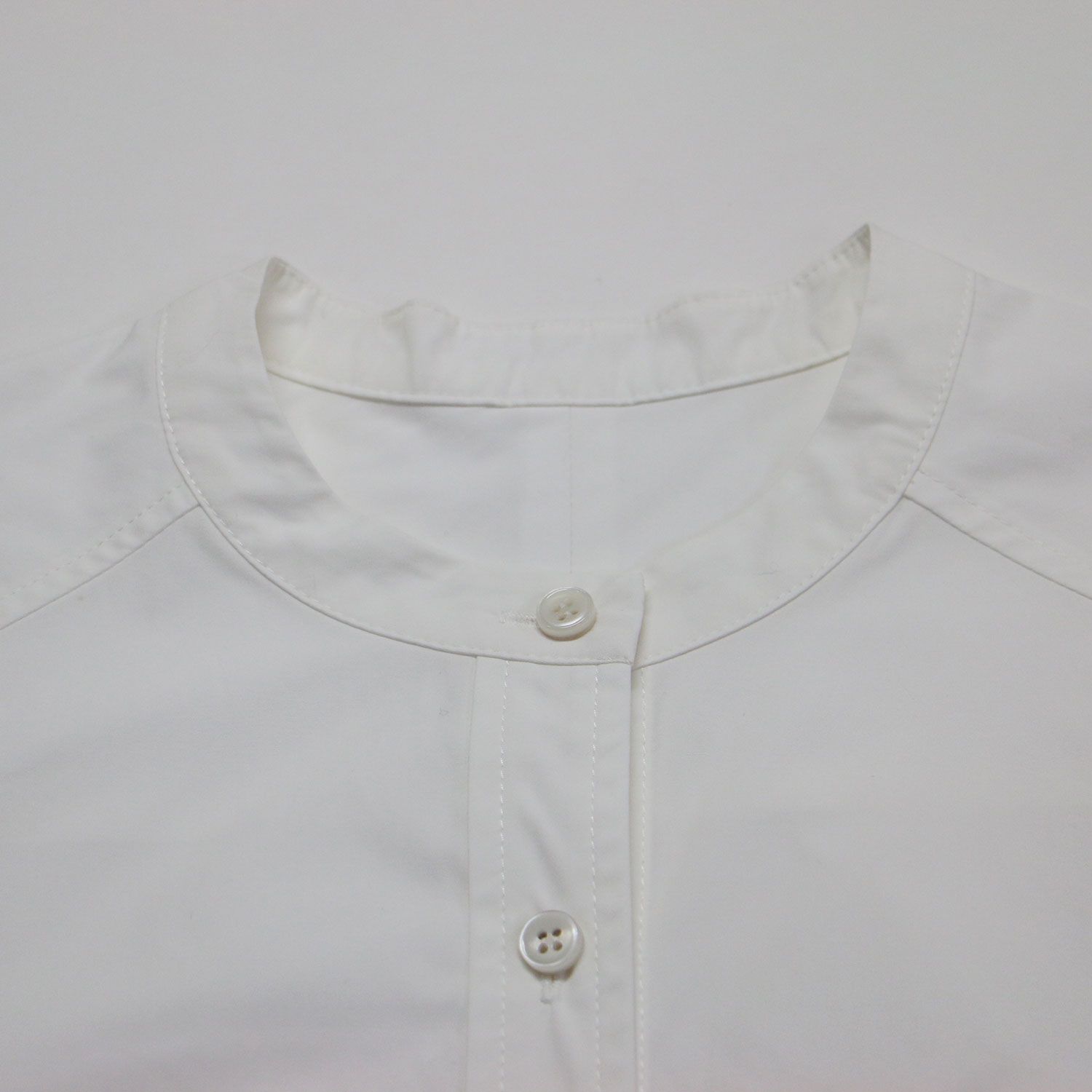 MACHATT マチャット シャツ ホワイト 白 サイズ:FREE | スタンドカラー