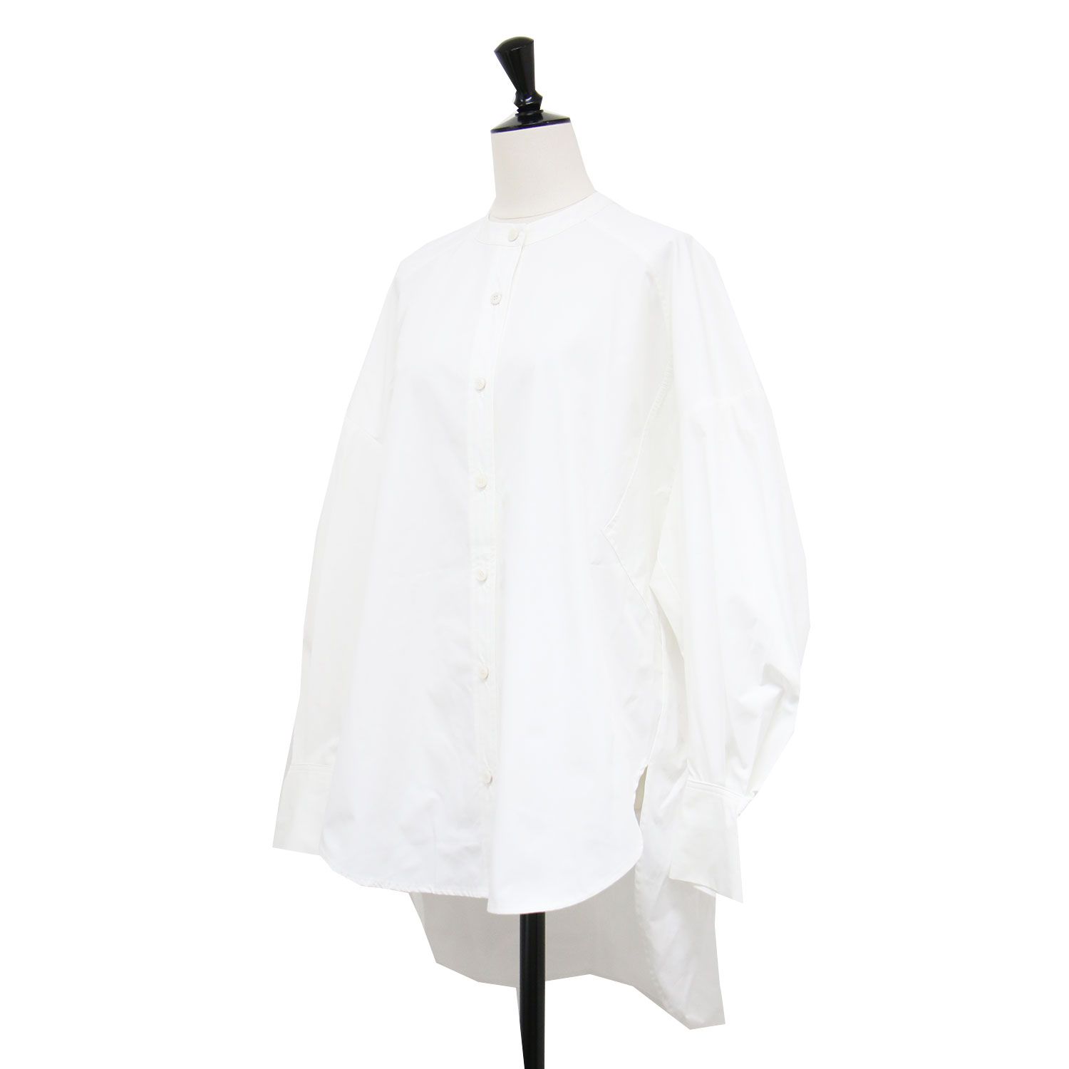 MACHATT マチャット シャツ ホワイト 白 サイズ:FREE | スタンドカラー