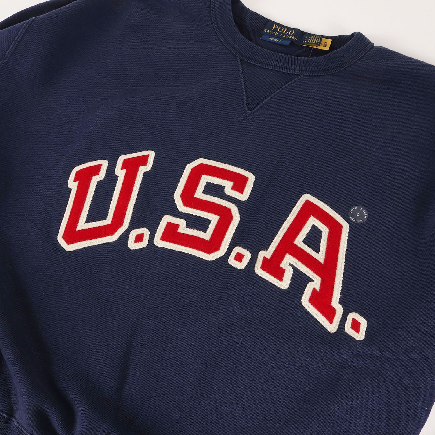 新品】POLO Ralph Lauren ポロ ラルフローレン スウェット ネイビー 紺 