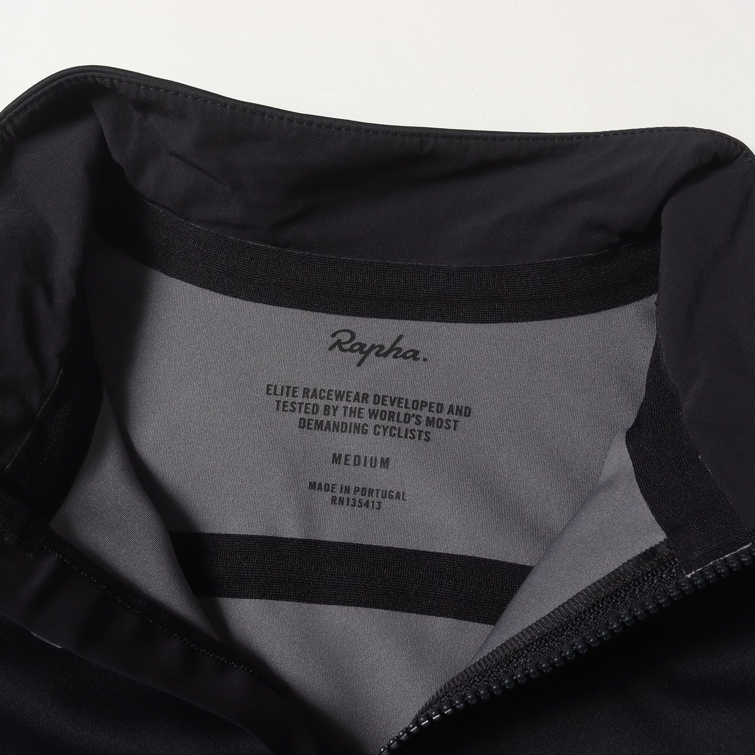 美品】Rapha ラファ ブラック 黒 サイズ:M | WINDSTOPPER プロチーム