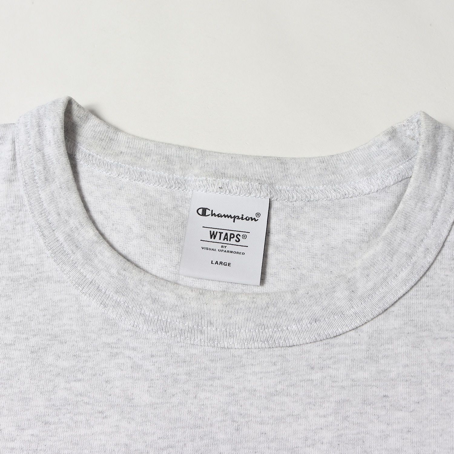 美品】WTAPS ダブルタップス Tシャツ グレー サイズ:L | 24AW Champion