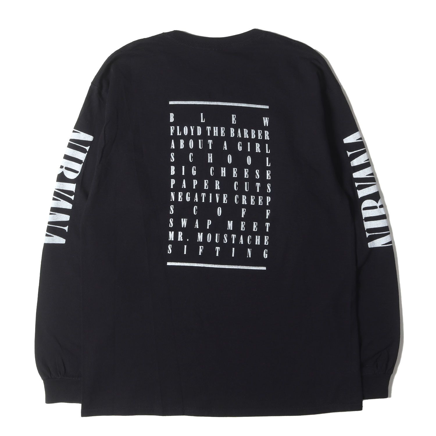 JEFF ROSS ジェフロス Tシャツ ブラック 黒 サイズ:L | NIRVANA JEFF