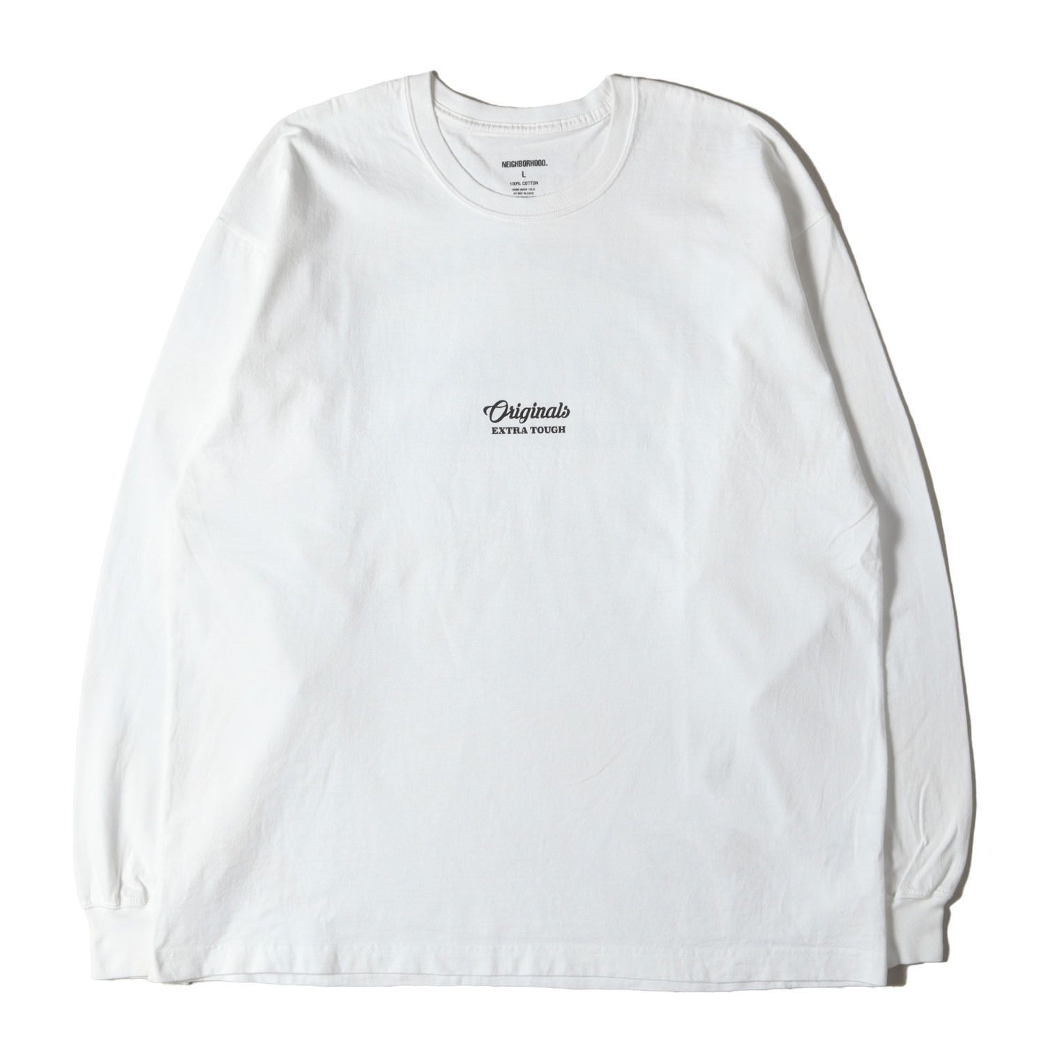 NEIGHBORHOOD ネイバーフッド Tシャツ ホワイト 白 サイズ:L | 22AW