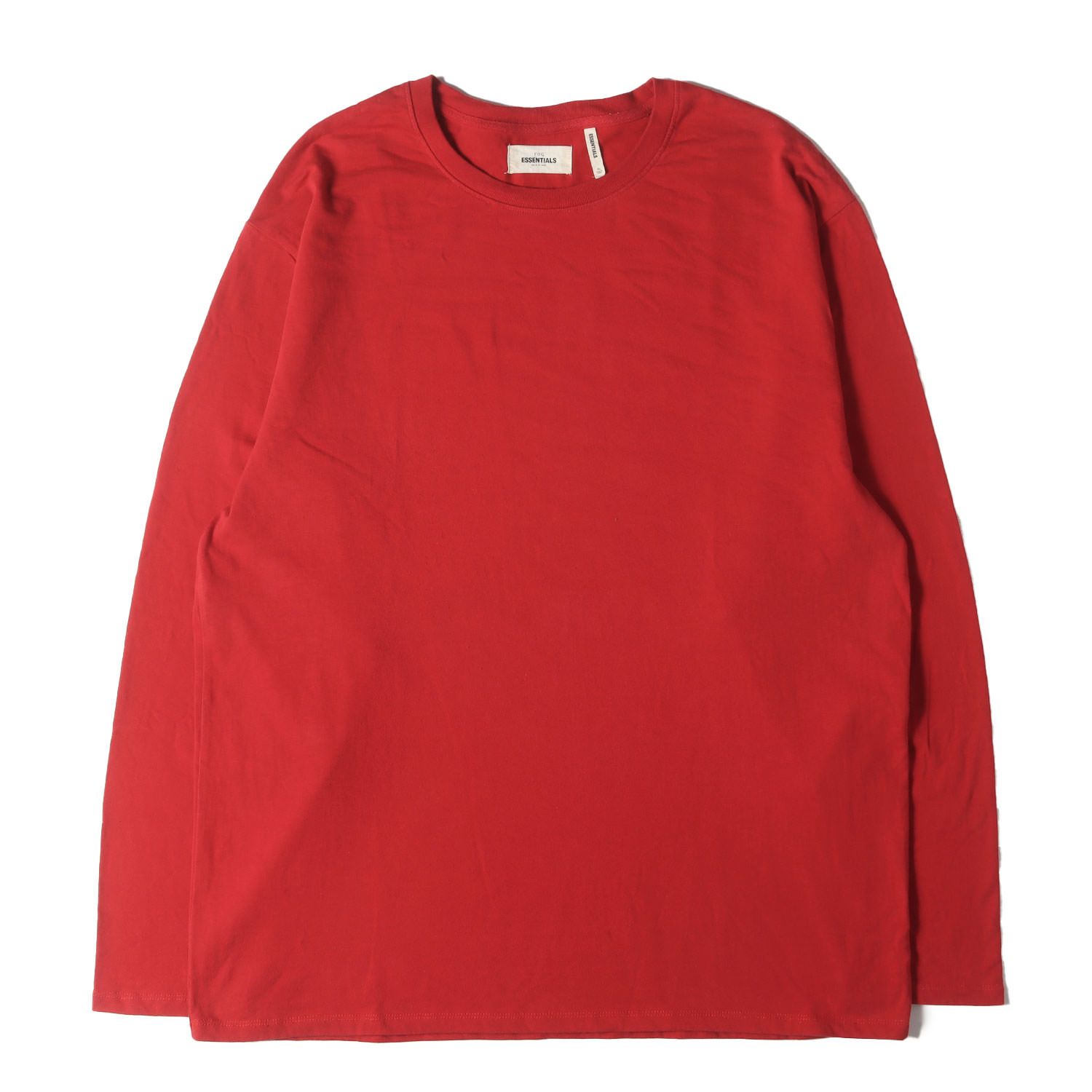 FEAR OF GOD フィアオブゴッド Tシャツ レッド サイズ:XL | FOG 