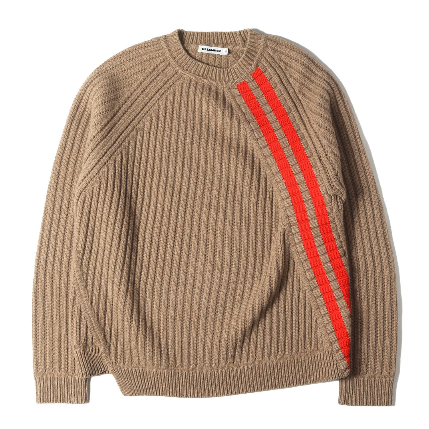 JIL SANDER ジル・サンダー ニット ベージュ サイズ:46 | ライン