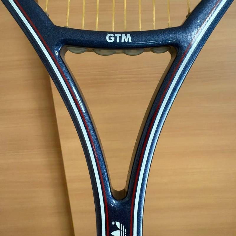 adidas アディダス GTS ビンテージ テニス ラケット カバー付き adidas アディダス GTS ビンテージ レトロ テニス ラケット カバー付き