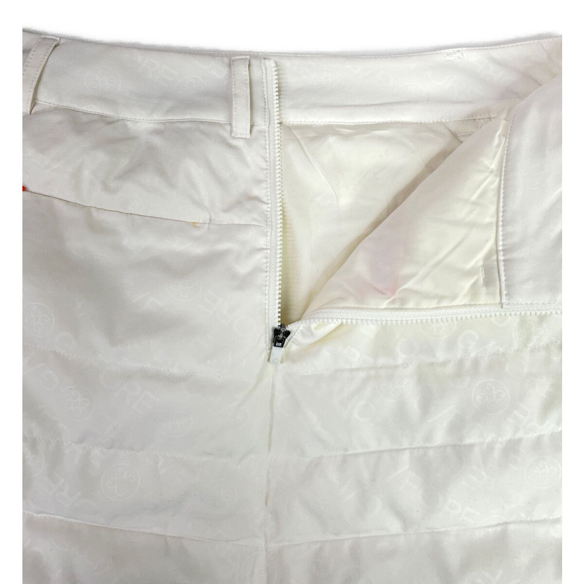 G/FORE レディースセットアップ サイズ38 白 中古 レディース ジーフォア G/FORE セットアップ 38(M) 40(L) 白