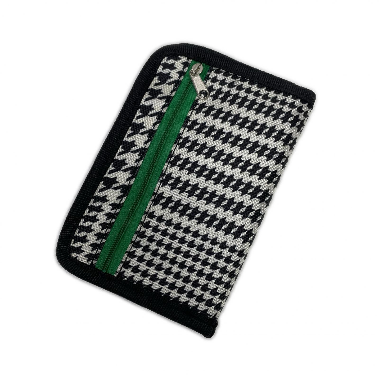 中古 パーリーゲイツ PEARLY GATES ノベルティグッズ 千鳥格子柄 白×黒