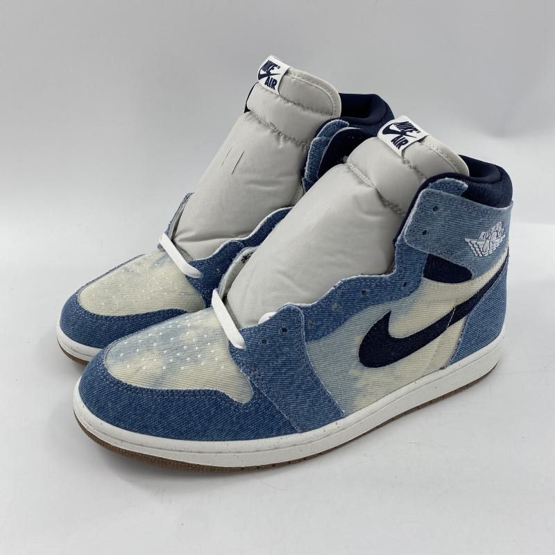 中古】NIKE AIR JORDAN 1 Retro High OG Denim スニーカー 28cm FQ2947 