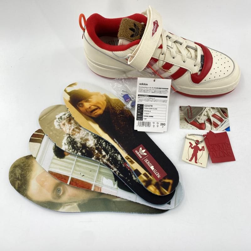 中古】Home Alone × adidas Forum Low Cream White/Off White