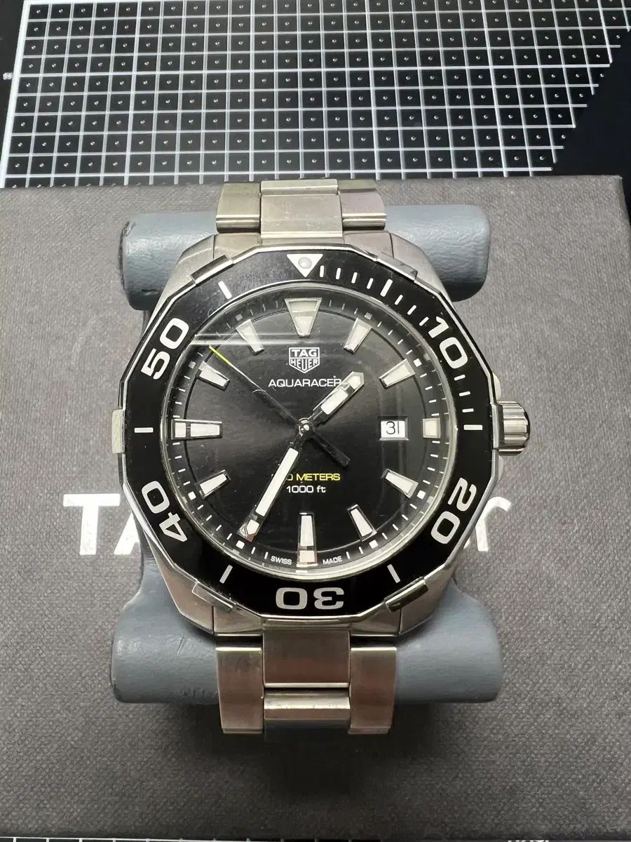 タグ ホイヤー アクアレーサー 43 mm クオーツ WAY 101 A