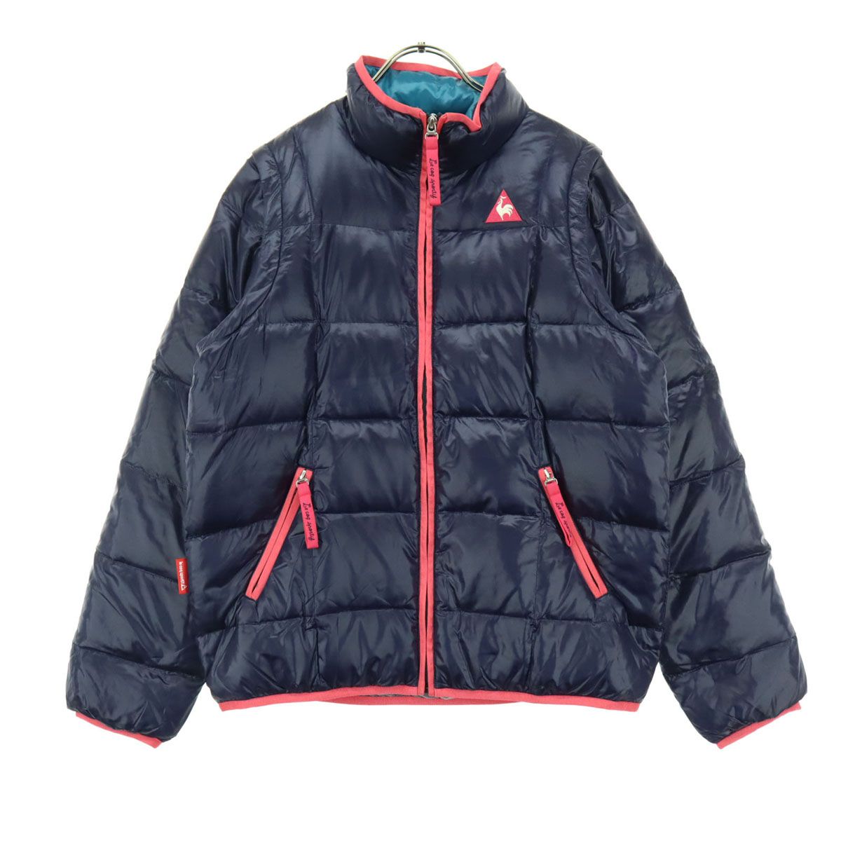 美品 le coq sportif ルコックスポルティフ ワンポイントロゴ ゴルフ 