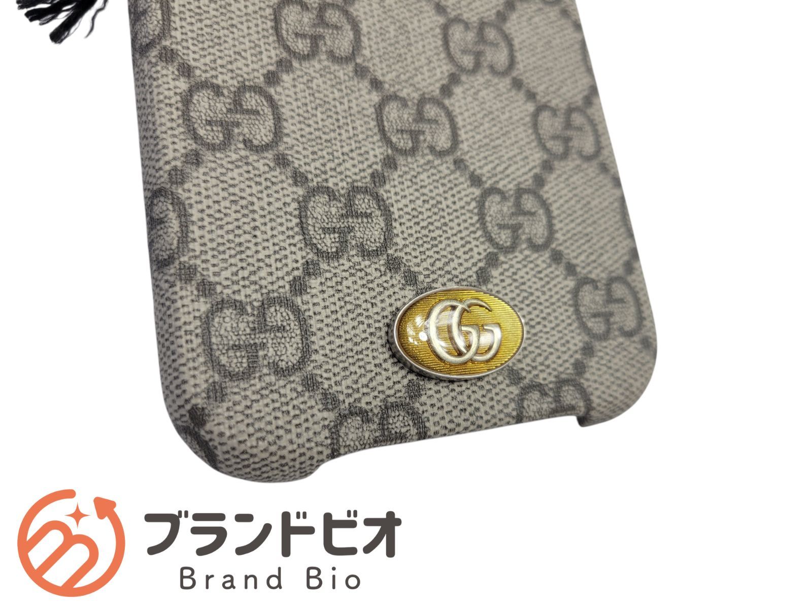 未使用品 グッチ iPhoneケース GGスプリーム iPhone13ProMax 701331