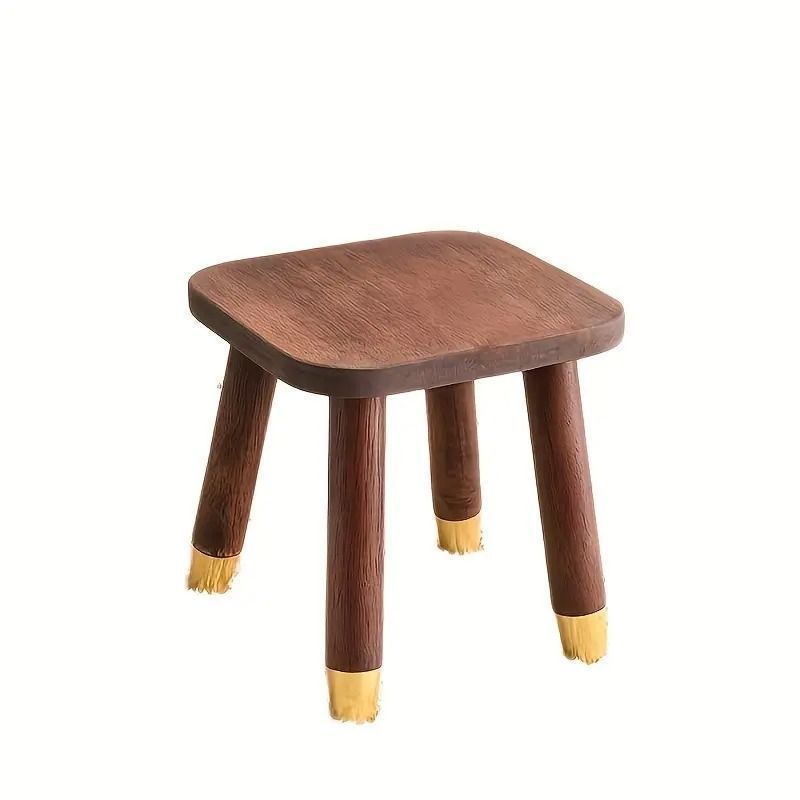 木製スツール 椅子 ロースツール 低い椅子 シンプル 四角 ミニ