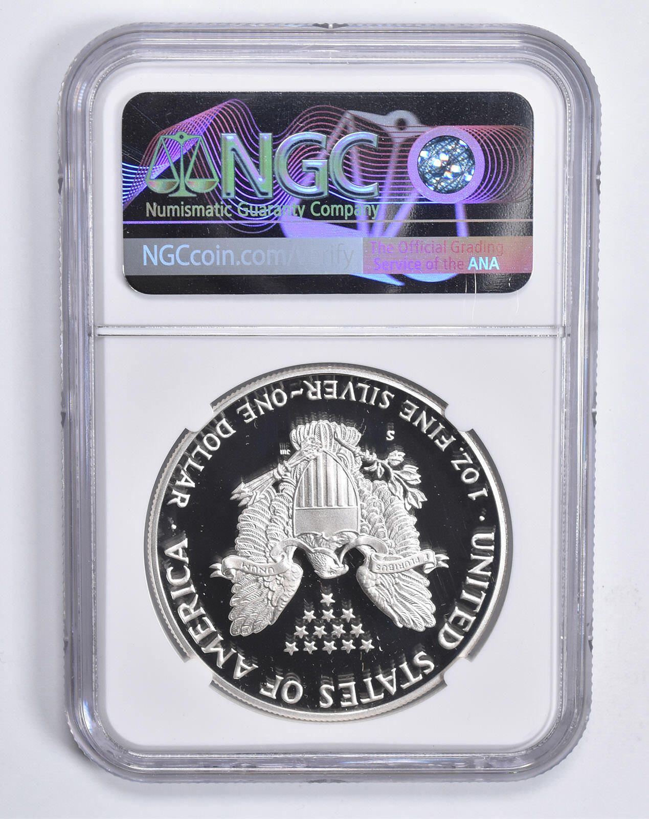 プルーフ10 1988-S アメリカンシルバーイーグル $1 NGC X - メルカリ
