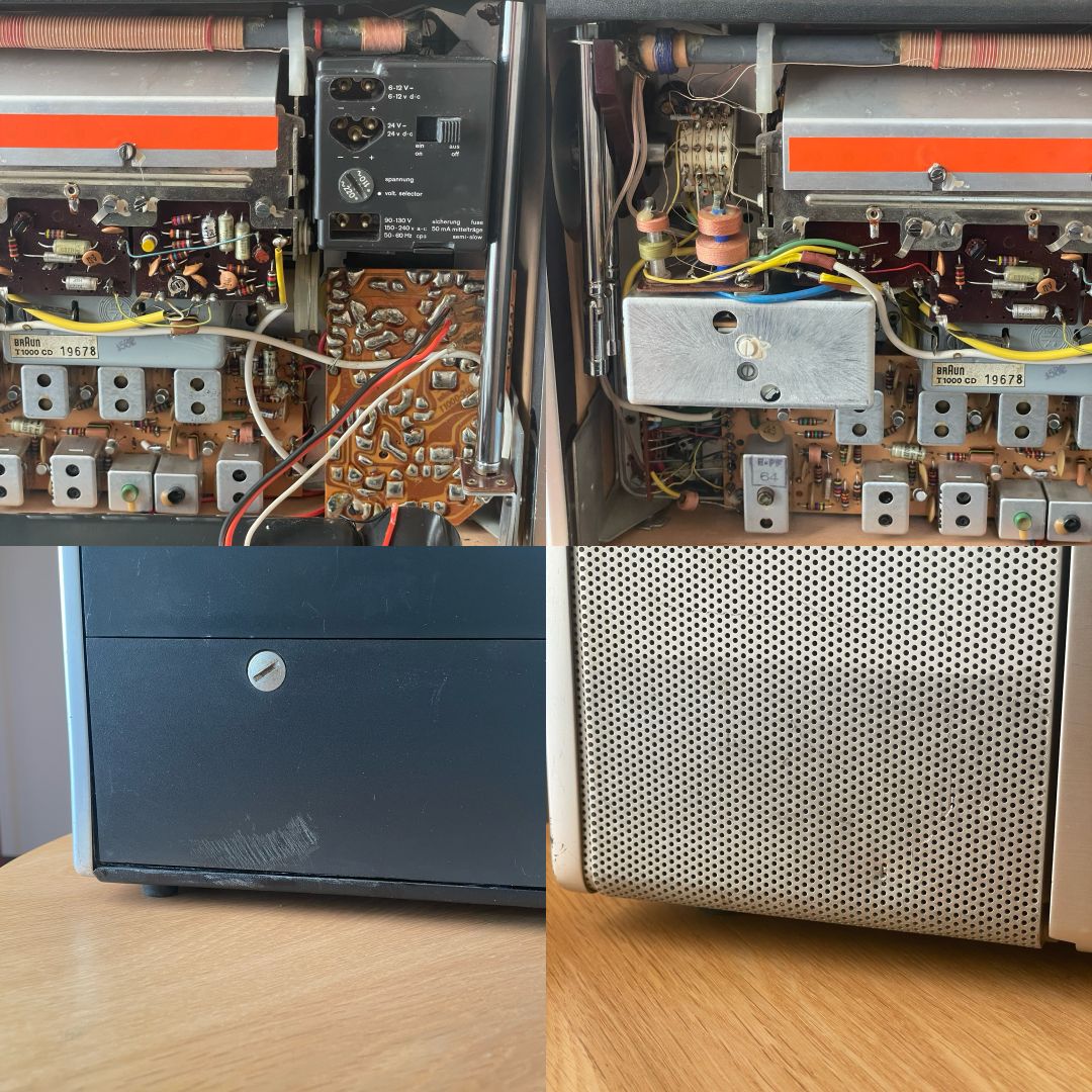 BRAUN T1000CD ラジオ Dieter Rams MoMA収蔵 ドイツ BRAUN T1000CD