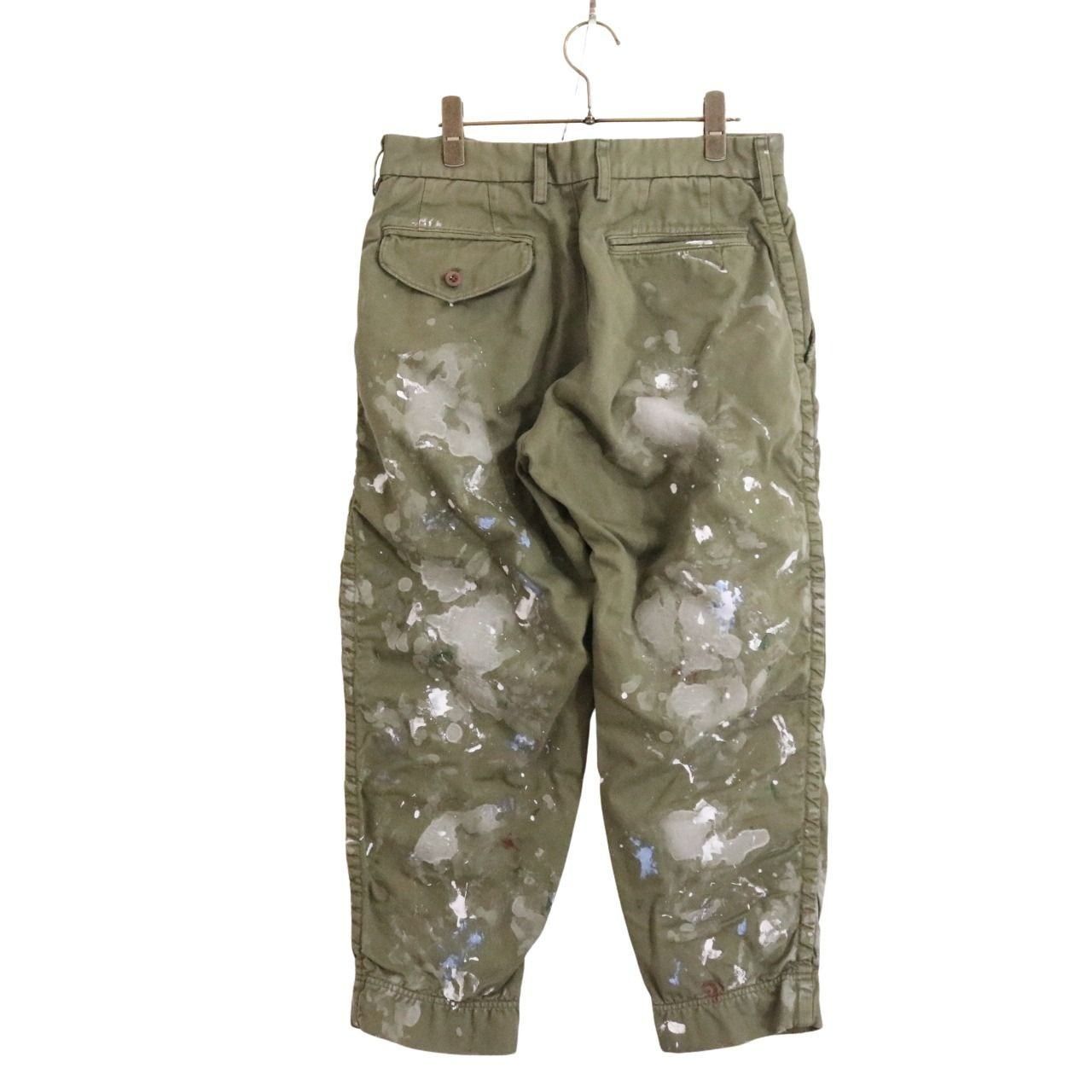 【タグ付】 24AW kolor paint pants 中古A】kolor カラー1 メンズ ペイントパンツ 24AW Paint Pants 24WCM