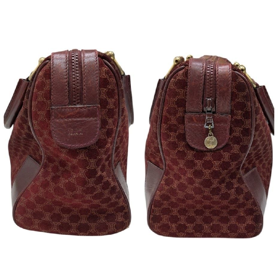 OLD CELINE オールド セリーヌ ミニボストンバッグ マカダム柄 古着