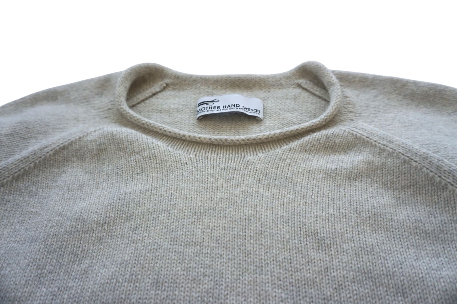 MOTHER HAND artisan マザーハンドアルチザン NAMUR Crew Neck Sweater 