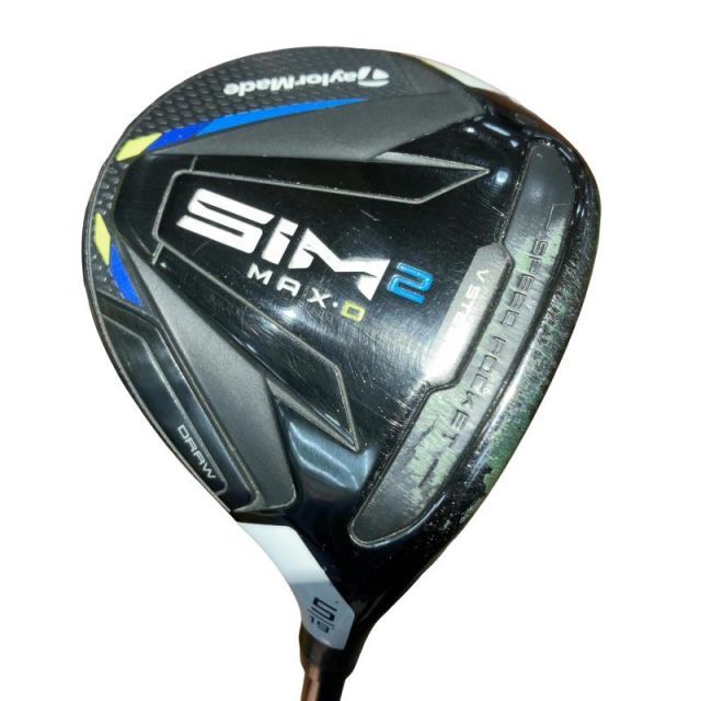 テーラーメイドSIM2MAX-D 5W TENSEI BLUE TM50【SR】 中古】 テーラーメイド SIM2 MAX-D 5W フェアウェイウッド FW TENSEI