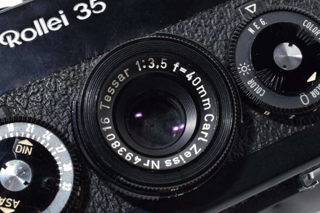 542 超希少 Rollei ローライ 35 Carl Zeiss カールツァイス ブラック