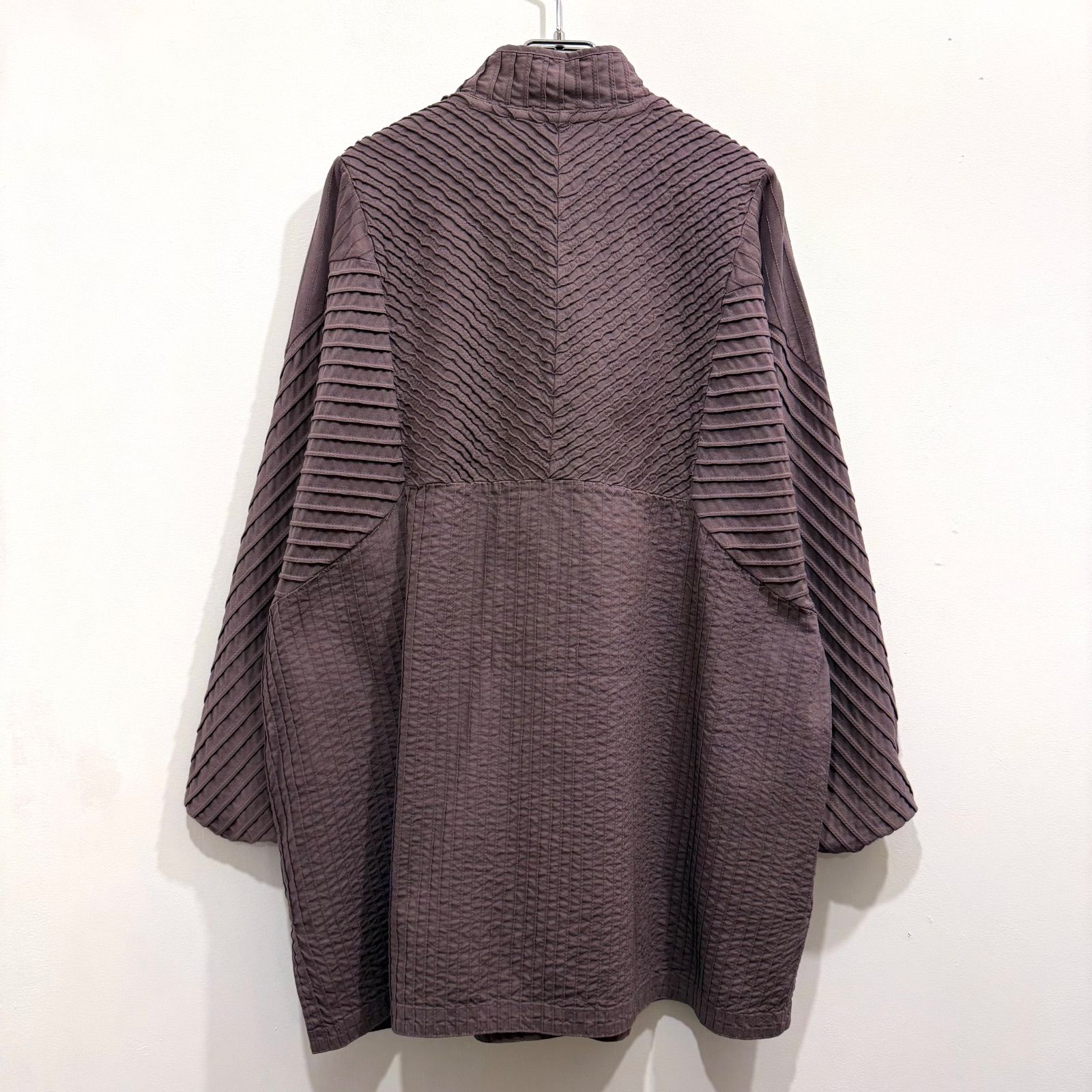 YACCOMARICARD ヤッコマリカルド ピンタックカットソージャケット