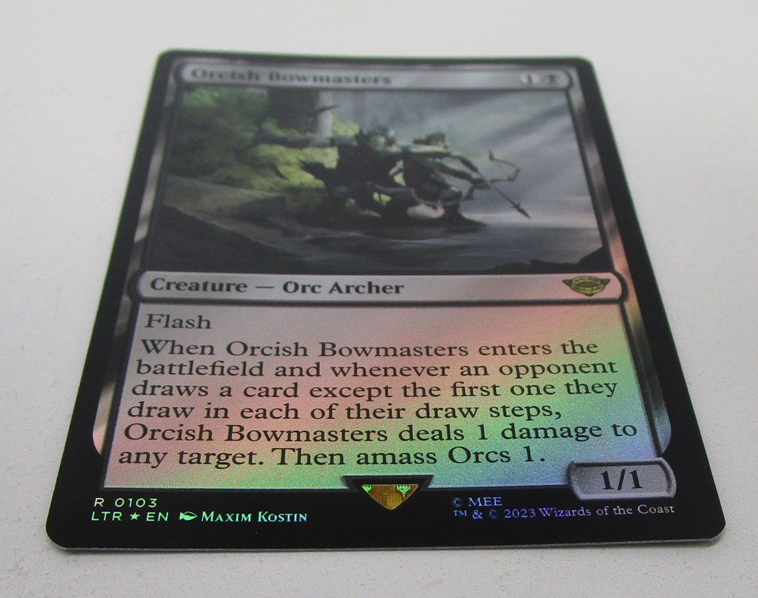 MTG オークの弓使い Orcish Bowmasters Foil 英語版 プレイ用 - メルカリ