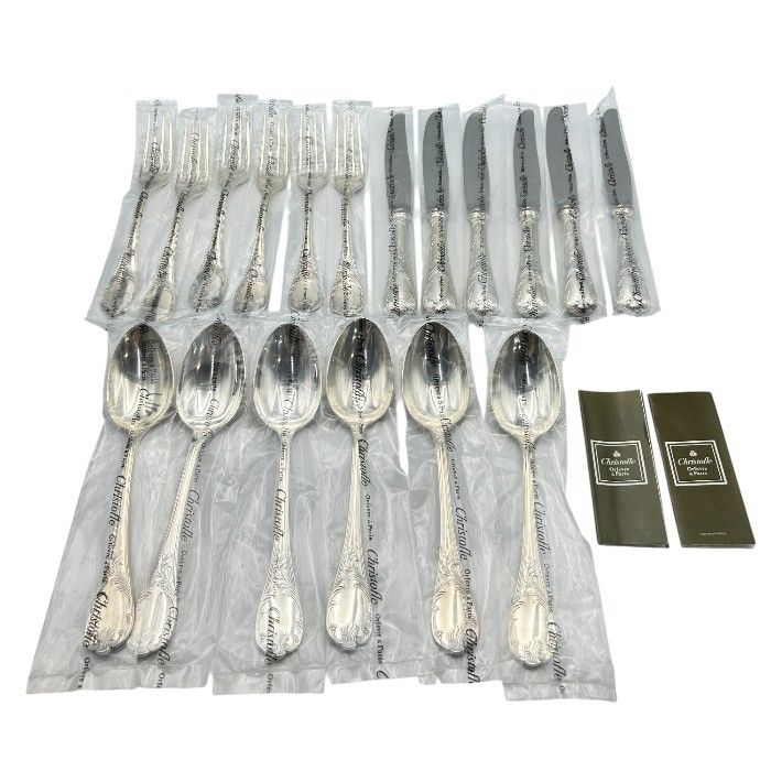 Christofle クリストフル マルリー フォーク スプーン ナイフ