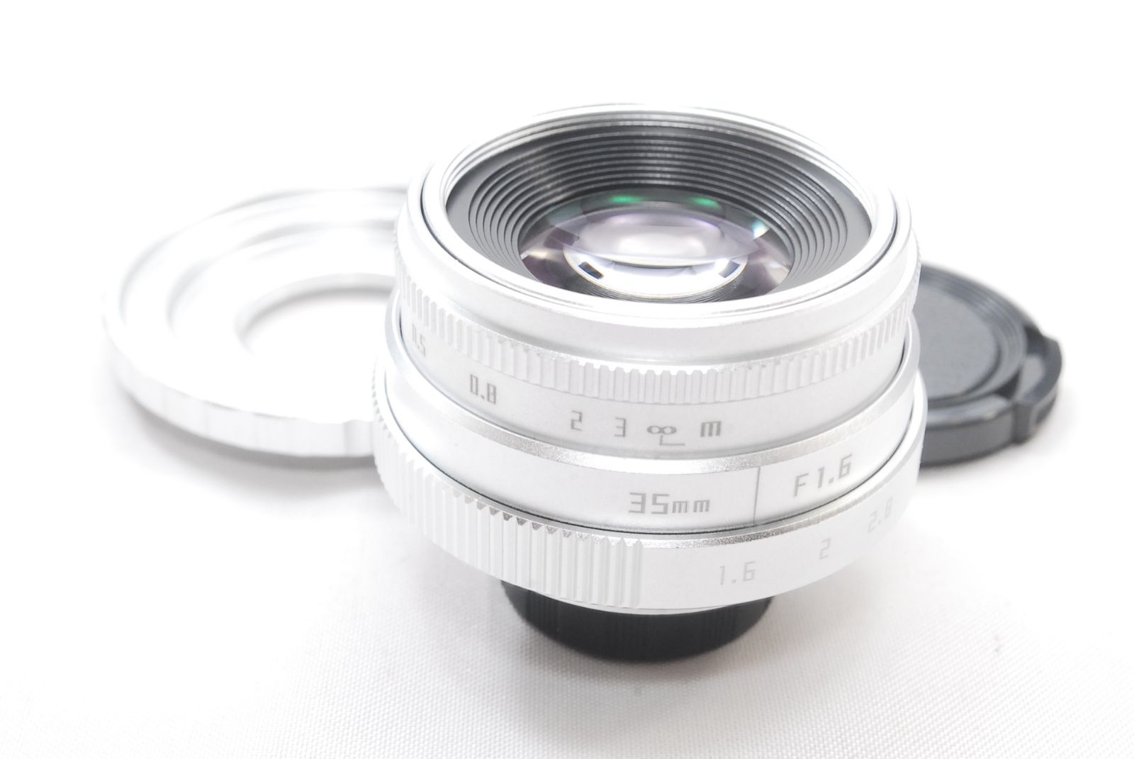 超レア　ダルメーヤー 38mm　F4　シネレンズ Ｃマウント Nikon ニコン 35mm F1.6 SIL シルバー ミラーレス C-N1 Cマウント 単