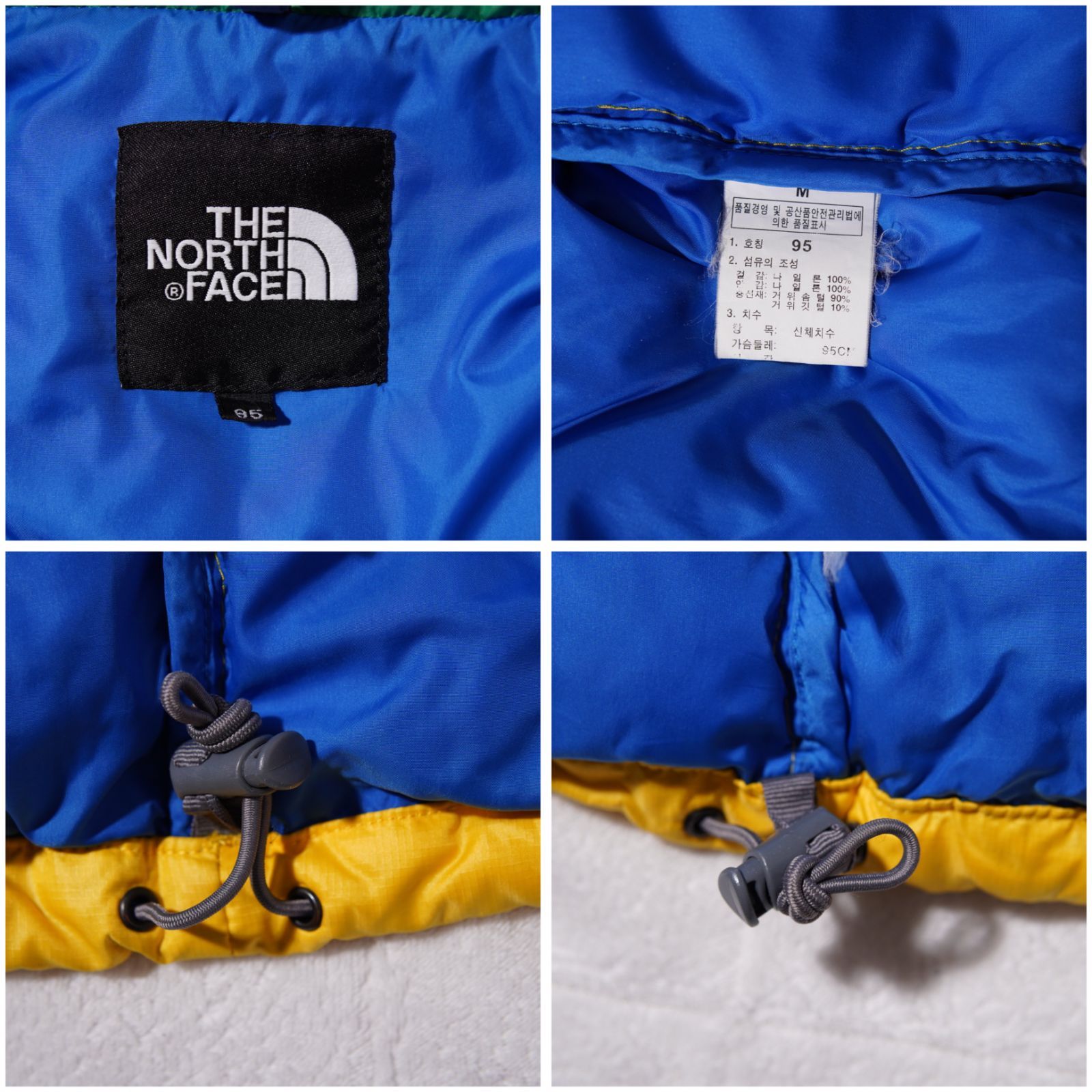 ノースフェイス THE NORTH FACE ヌプシ ダウンジャケット L 相当 表記 